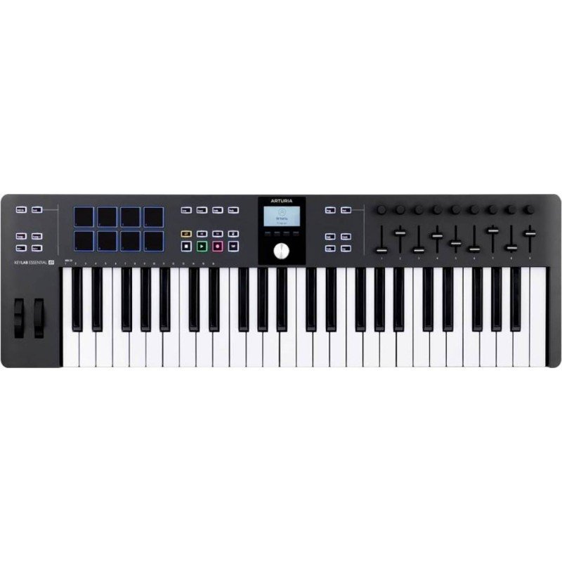 ARTURIA KeyLab Essential 49 mk3 Black - MIDI-клавиатура Артуриа