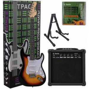 TERRIS TPACK-TST-040 SB - Электрогитара в наборе Террис TERRIS TPACK-TST-040 SB - Электрогитара в наборе Террис