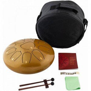 BEE DF1107 YELLOW - Барабан язычковый Глюкофон BEE DF1107 YELLOW - Барабан язычковый Глюкофон
