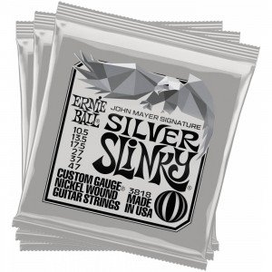 ERNIE BALL 3817 John Mayer Silver Slinky Nickel Wound 10.5-47 (pack 6) - Струны для электрогитары Эрни Болл ERNIE BALL 3817 John Mayer Silver Slinky Nickel Wound 10.5-47 (pack 6) - Струны для электрогитары Эрни Болл