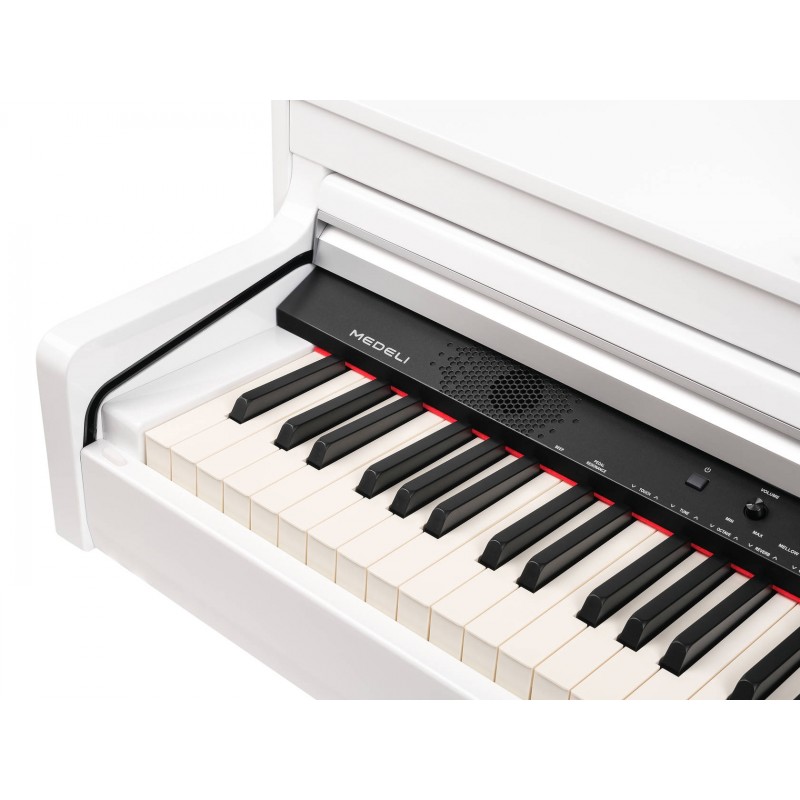 DP420K-PVC-WH Цифровое пианино, белое, сатин, Medeli
