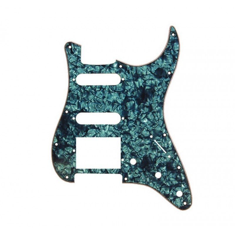 DPP-ST-AQP-HSS Защитная накладка электрогитары Stratocaster, HSS, морская волна, D'Andrea DPP-ST-AQP-HSS Защитная накладка электрогитары Stratocaster, HSS, морская волна, D'Andrea