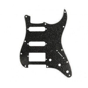 DPP-ST-BKS-HSS Защитная накладка электрогитары Stratocaster, HSS, черная, D'Andrea DPP-ST-BKS-HSS Защитная накладка электрогитары Stratocaster, HSS, черная, D'Andrea