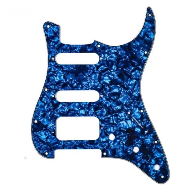 DPP-ST-BLP-HSS Защитная накладка электрогитары Stratocaster, HSS, синяя, D'Andrea DPP-ST-BLP-HSS Защитная накладка электрогитары Stratocaster, HSS, синяя, D'Andrea