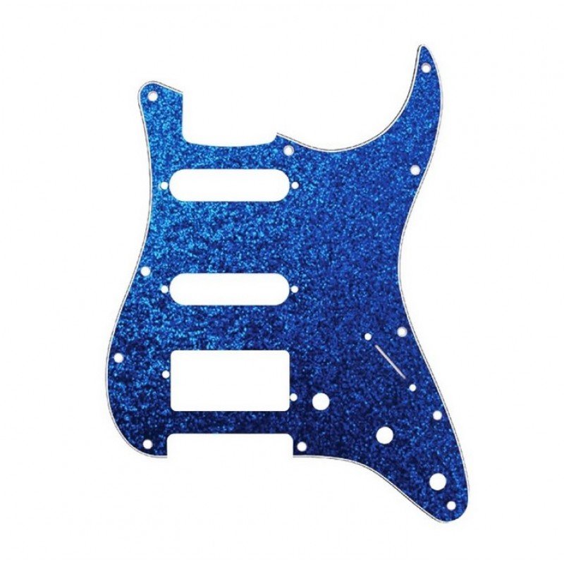 DPP-ST-BLS-HSS Защитная накладка электрогитары Stratocaster, HSS, синяя, D'Andrea DPP-ST-BLS-HSS Защитная накладка электрогитары Stratocaster, HSS, синяя, D'Andrea