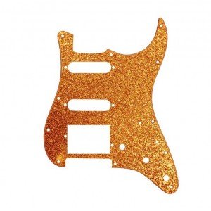DPP-ST-GOS-HSS Защитная накладка электрогитары Stratocaster, HSS, золото, D'Andrea DPP-ST-GOS-HSS Защитная накладка электрогитары Stratocaster, HSS, золото, D'Andrea
