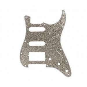 DPP-ST-SIS-HSS Защитная накладка электрогитары Stratocaster, HSS, серебро, D'Andrea DPP-ST-SIS-HSS Защитная накладка электрогитары Stratocaster, HSS, серебро, D'Andrea