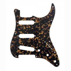 DPP-ST-TOY Защитная накладка электрогитары Stratocaster, SSS, цвет черепаховый, D'Andrea DPP-ST-TOY Защитная накладка электрогитары Stratocaster, SSS, цвет черепаховый, D'Andrea