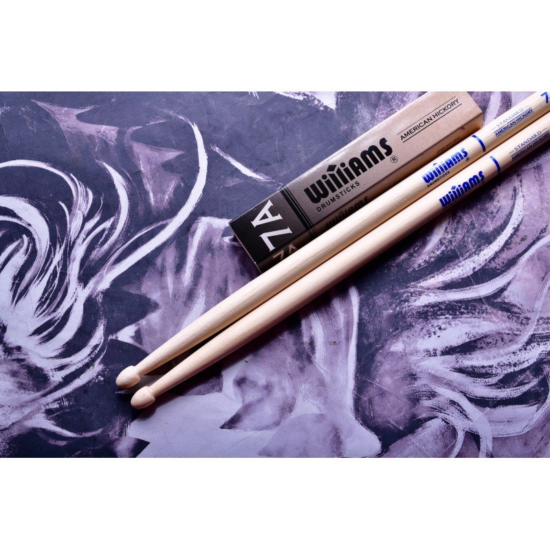 DS-WST-7A Standard Series 7A Барабанные палочки, орех гикори, Williams