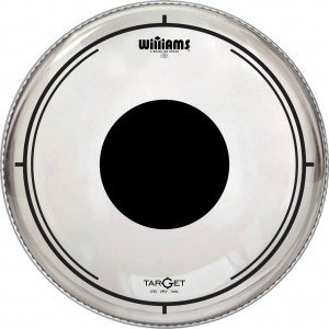 DT2-7MIL-20 Target Dot Series Clear Пластик для бас-барабана 20", прозрачный, Williams