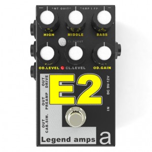 E-2 Legend Amps 2 Двухканальный гитарный предусилитель Е2 (Engl), AMT Electronics
