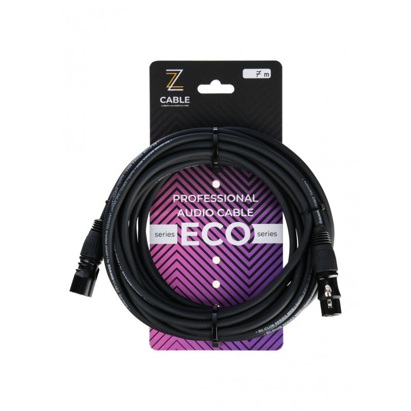 E1-XLR-M-F-0700-0 Кабель микрофонный 7м, ZZcable E1-XLR-M-F-0700-0 Кабель микрофонный 7м, ZZcable