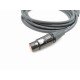 E13-XLR-M-F-0300-0 Кабель микрофонный XLR-M-F, 3м, ZZcable