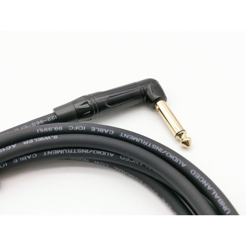 E19-JRS-J-0400-0 Кабель инструментальный Silent, прямой/угловой, 4м, ZZcable