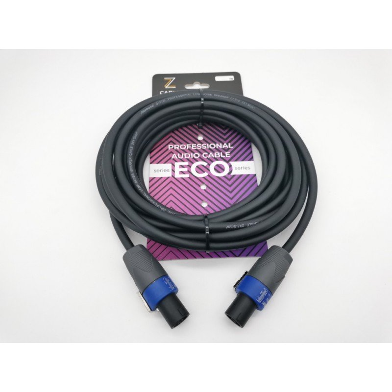 E23-Sp-Sp-0500-0 Кабель Speakon-Speakon 5м, ZZcable