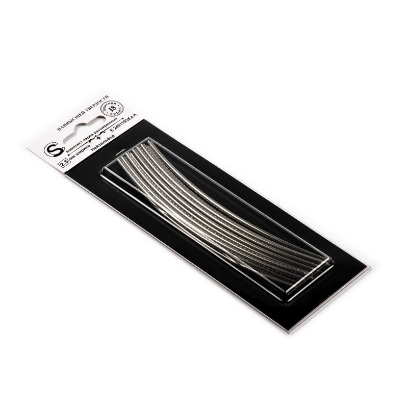 E249119SEa.h. Комплект элитных ладов из нейзильбера, ширина 2.5мм, магазинная поставка, Sintoms