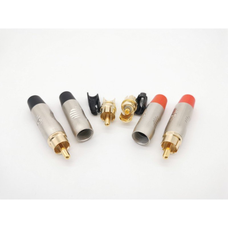 E27-2RCA-2RCA-0100-0 Кабель аудио 2хRCA-2хRCA, 1м, ZZcable