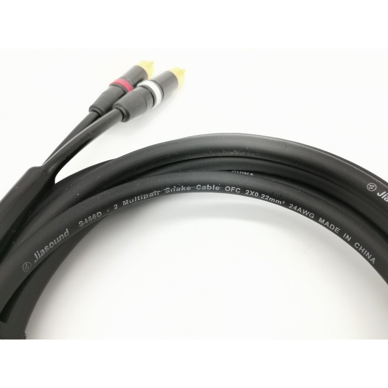 E32-3,5-2RCA-0500 Кабель аудио 3.5мм-2хRCA, 5м, ZZcable