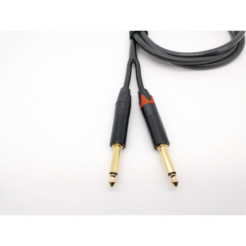 E35-3,5-2J-0150-0 Кабель аудио 3.5-2х6.3мм, 1.5м, ZZcable