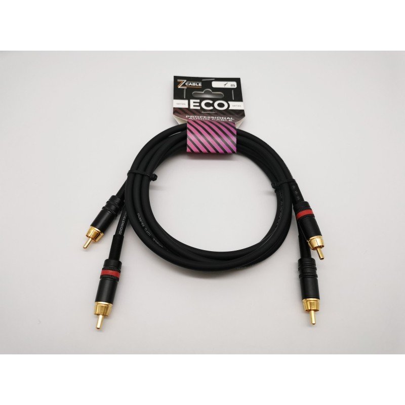 E36-2RCA-2RCA-0300-0 Кабель аудио 2хRCA-2хRCA, 3м, ZZcable