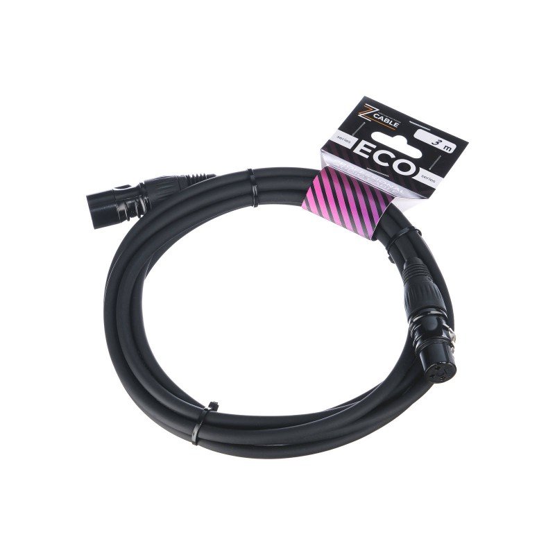 E4-XLR-M-F-0300-0 Кабель микрофонный 3м, ZZcable