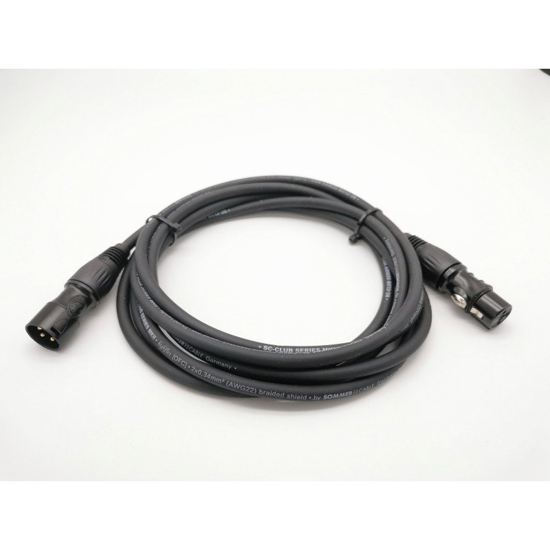 E4-XLR-M-F-0400-0 Кабель микрофонный 4м, ZZcable
