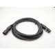 E4-XLR-M-F-0500-0 Кабель микрофонный 5м, ZZcable