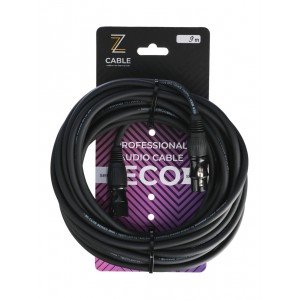 E4-XLR-M-F-0900-0 Кабель микрофонный 9м, ZZcable