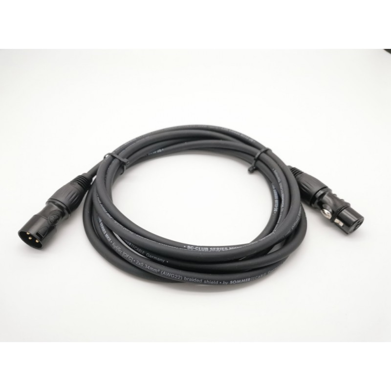 E4-XLR-M-F-1500-0 Кабель микрофонный 15м, ZZcable