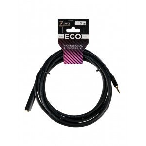 E48-3,5-6,35F-0300-0 Удлинитель-переходник 3,5-6,35мм female, 3м, ZZcable