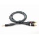 E51-3,5-2RCA-0200-0 Кабель аудио 3.5мм-2хRCA, 2м, ZZcable