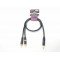 E51-3,5-2RCA-0200-0 Кабель аудио 3.5мм-2хRCA, 2м, ZZcable