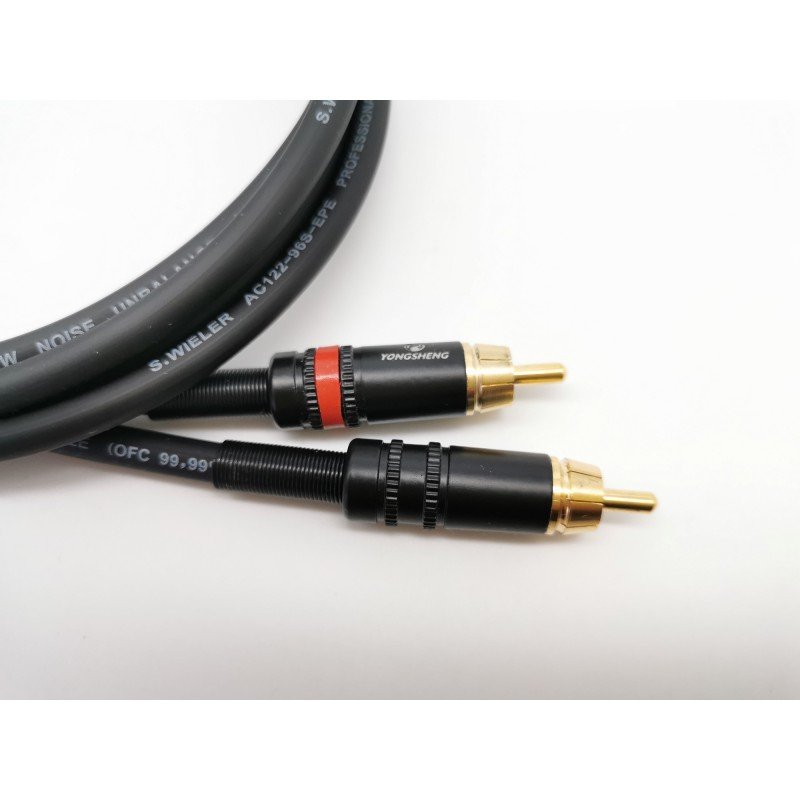 E57-2RCA-2J-0200-0 Кабель аудио 2хRCA-2хJack, 2м, ZZcable