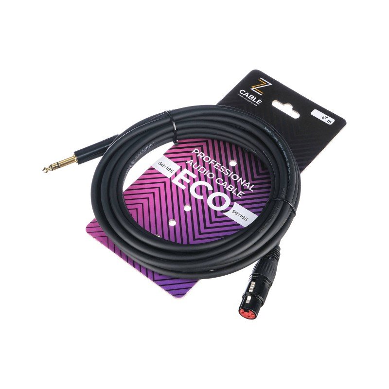 E7-XLR-F-JB-0700-0 Кабель микрофонный XLR-F-JB, 7м, ZZcable
