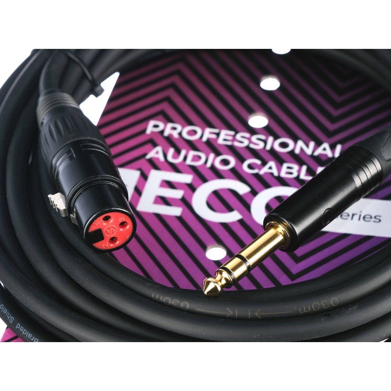 E7-XLR-F-JB-0700-0 Кабель микрофонный XLR-F-JB, 7м, ZZcable