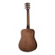 EARTH-MINI-WBAG-OP Earth Series Акустическая гитара 3/4, цвет натуральный, с чехлом, Cort