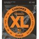 ECG23 Chromes Flat Wound Комплект струн для электрогитары, Extra Light, 10-48, D'Addario