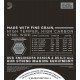 ECG24 Chromes Flat Wound Комплект струн для электрогитары, Jazz Light, 11-50, D'Addario