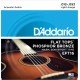 EFT16 FLAT TOPS Струны для акустической гитары фосфорная бронза 12-53 D`Addario