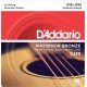 EJ39 Phosphor Bronze Комплект струн для акустической 12-струнной гитары, Medium, 12-52, D'Addario