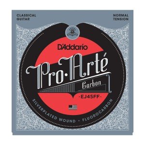 EJ45FF Pro-Arte Carbon Комплект струн для классической гитары, нормальное натяжение, D'Addario