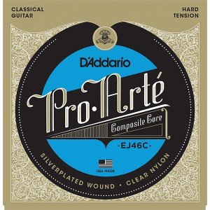 EJ46C COMPOSITE PRO ARTE Струны для классической гитары нейлоновые/композитные Hard D`Addario