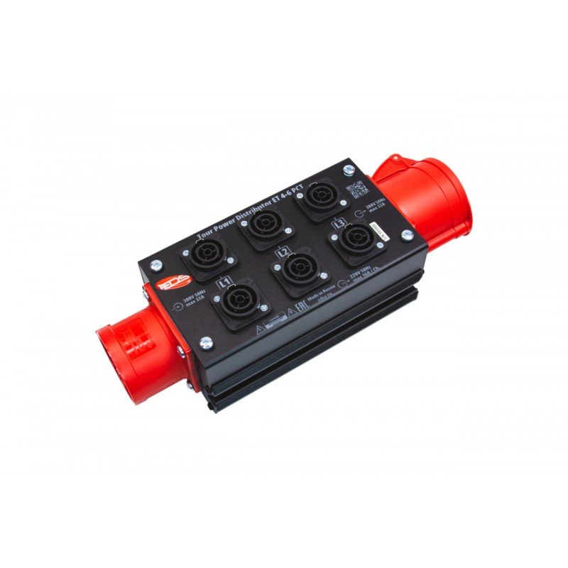 ET4-6PCT Дистрибьютор питания, туровый, EDS