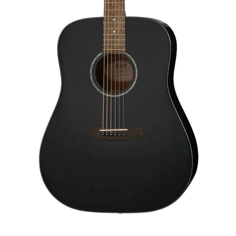Earth60-BK Earth Series Акустическая гитара, черная, Cort