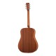 Earth70-LH-OP-WBAG Earth Series Акустическая гитара леворукая, цвет натуральный, чехол, Cort