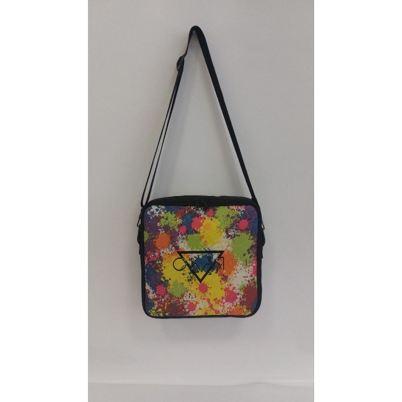 F-Kq-B Чехол для мини-кахона, акварельный принт, ОКая