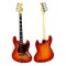 FBG/FBG-KB-02-RED Бас-гитара, красная, Foix