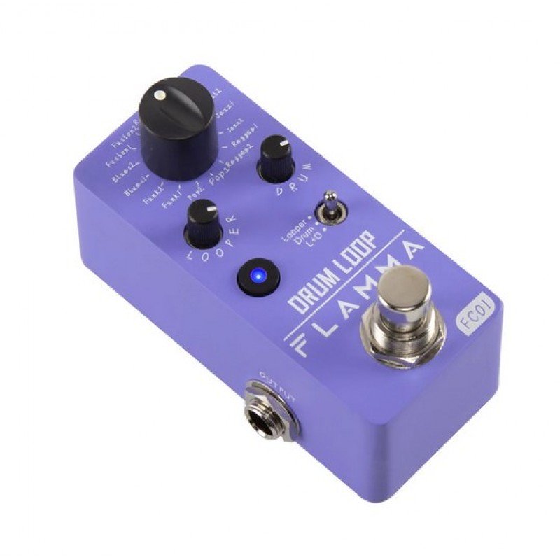 FC01 Drum Machine Phase Loop Педаль эффектов, Flamma
