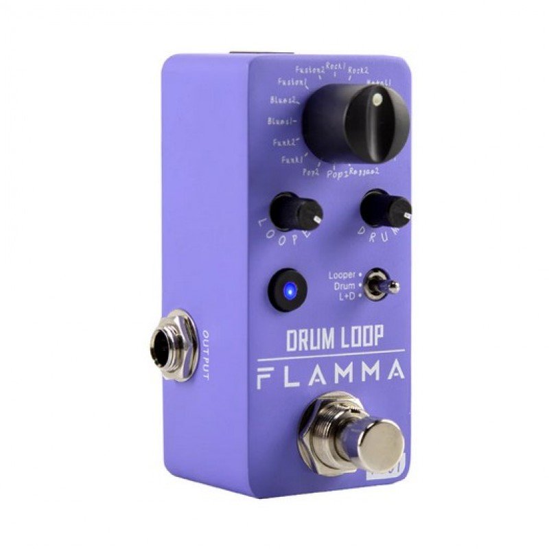 FC01 Drum Machine Phase Loop Педаль эффектов, Flamma