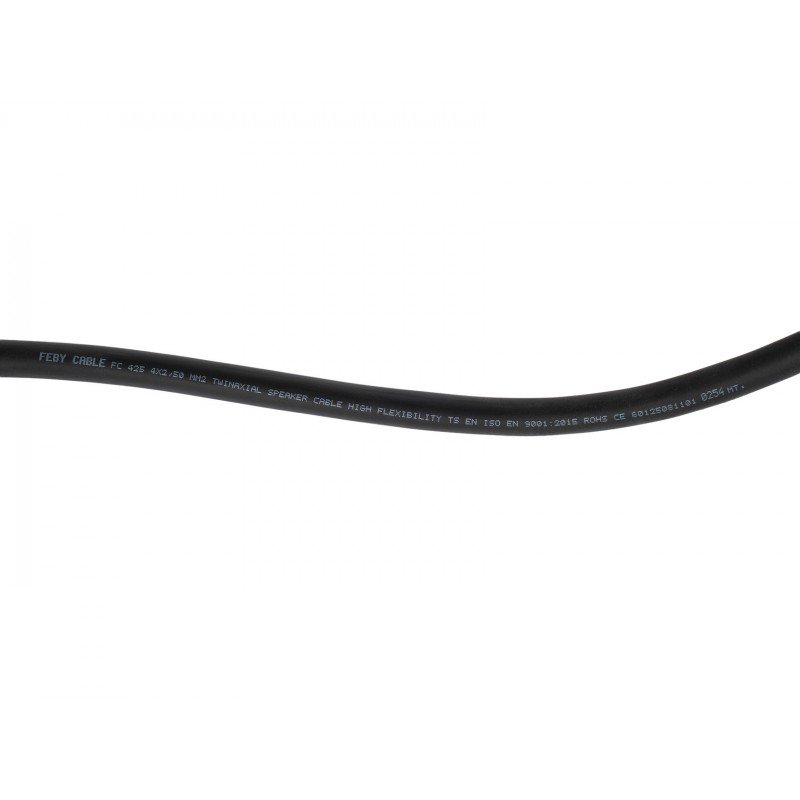 FC425BK-50 Кабель акустический, черный, 50м, Feby Cable